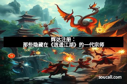 辉达注册：那些隐藏在《逍遥江湖》的一代宗师