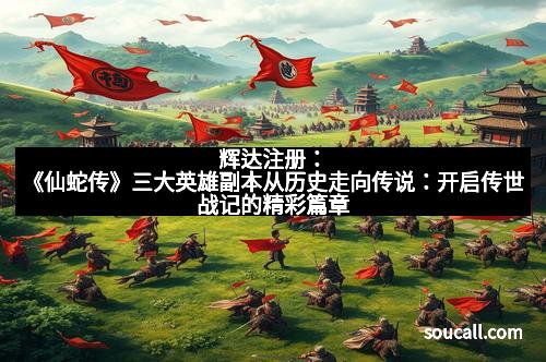 辉达注册：《仙蛇传》三大英雄副本从历史走向传说：开启传世战记的精彩篇章